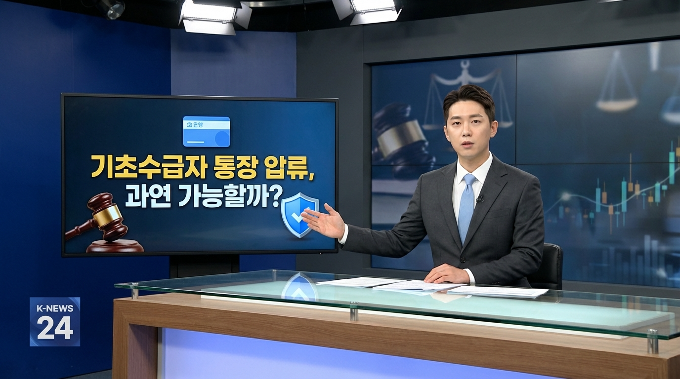 기초수급자 통장 압류, 과연 가능할까