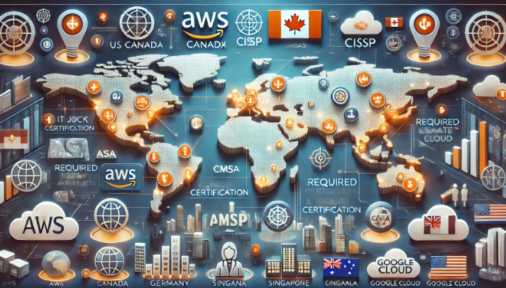 나라마다 다룬 IT 취업 시장, 자격증 비교