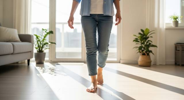 발톱무좀 레이저치료 완치 후 건강한 발