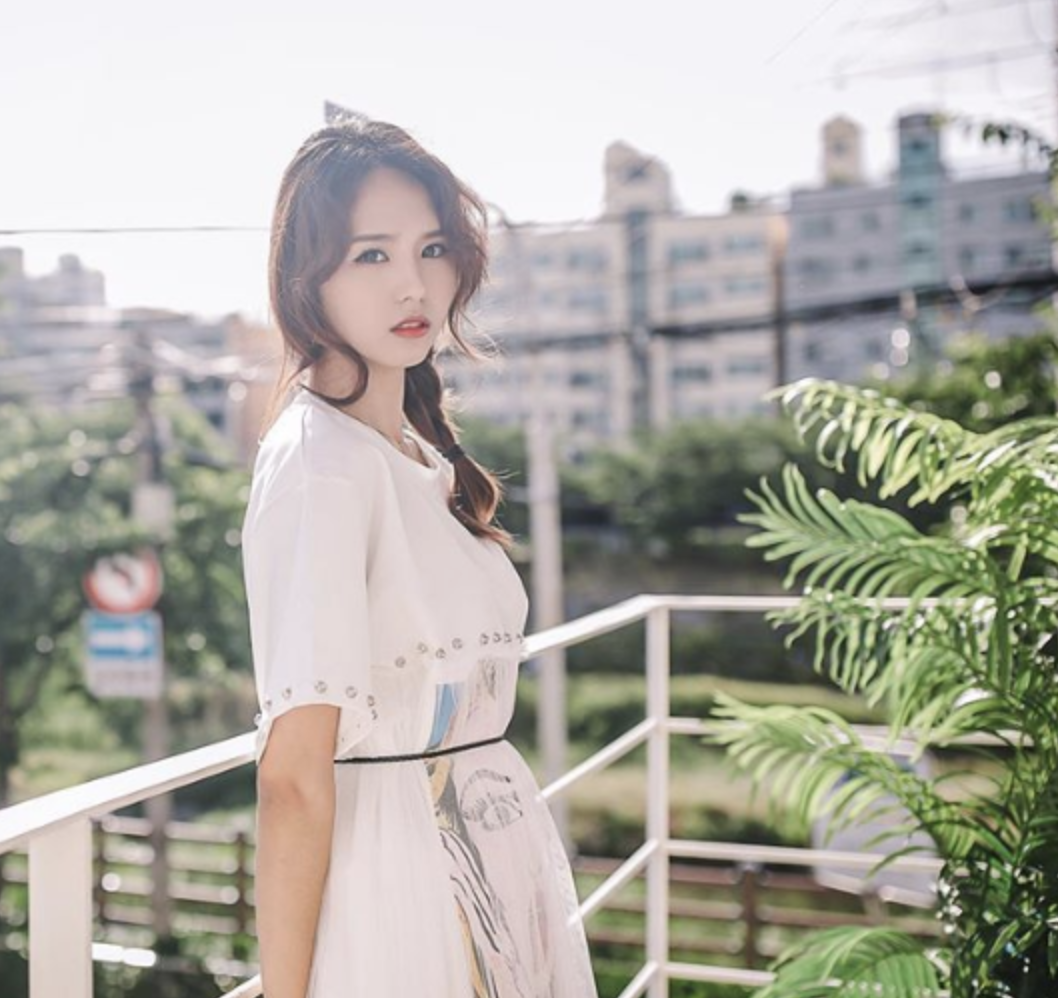 김유민 화보 촬영