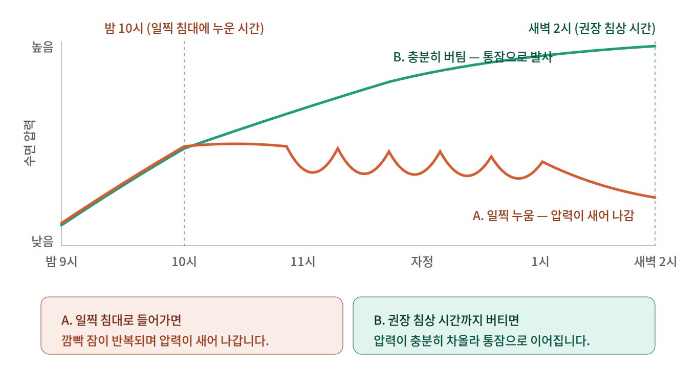 수면 제한의 핵심 원리, 수면 압력