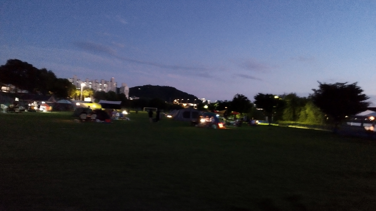 금호강 산격야영장