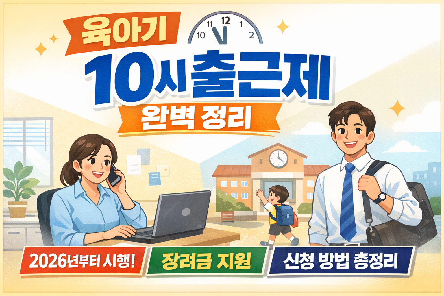 육아기 10시 출근제