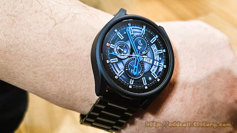 갤럭시 워치 실드랩 무광 메탈 스트랩 시계줄 밴드