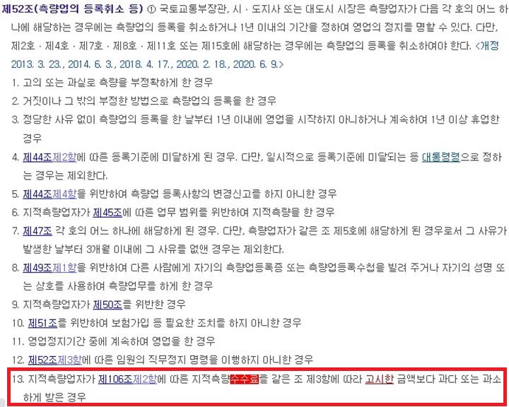 측량업의-등록취소-등