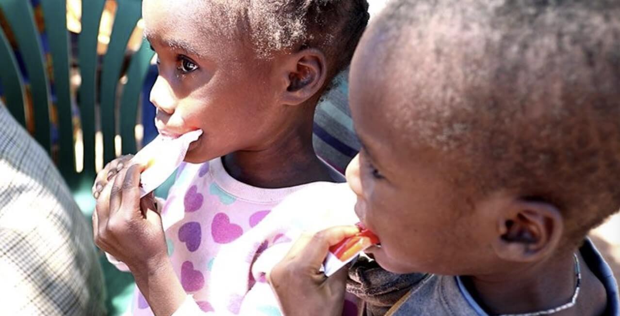 영양실조에 걸린 아이들