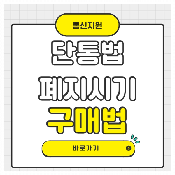 단통법 폐지 시기