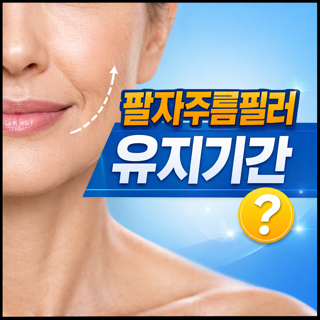팔자주름 필러 유지기간