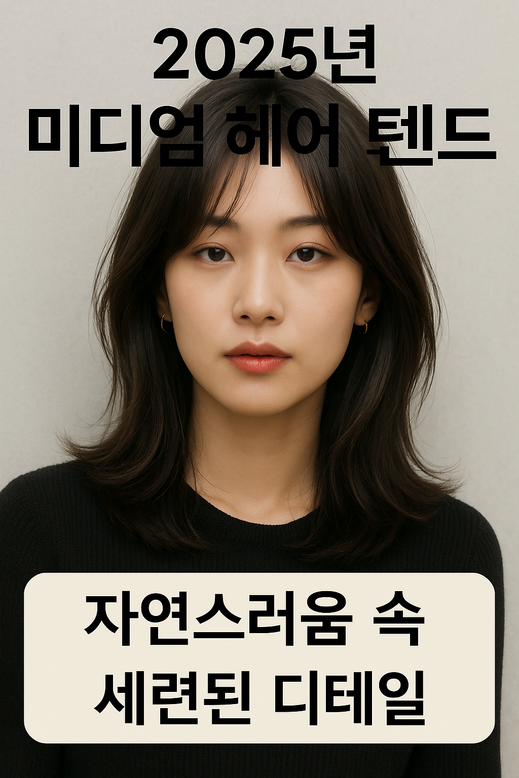 미디엄 헤어