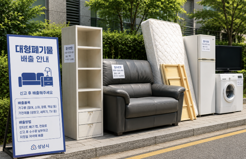 성남시 대형폐기물