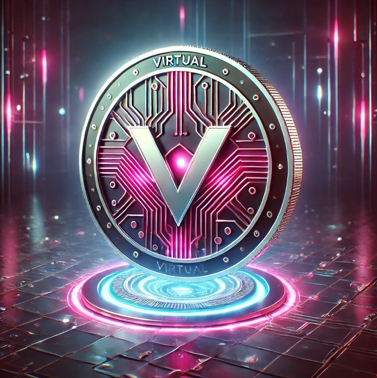 버추얼프로토콜(VIRTUAL) 코인 이미지화