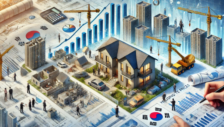 정권 교체 후 부동산세, 공급, 시장반응에 따른 집값 변화 관련 이미지