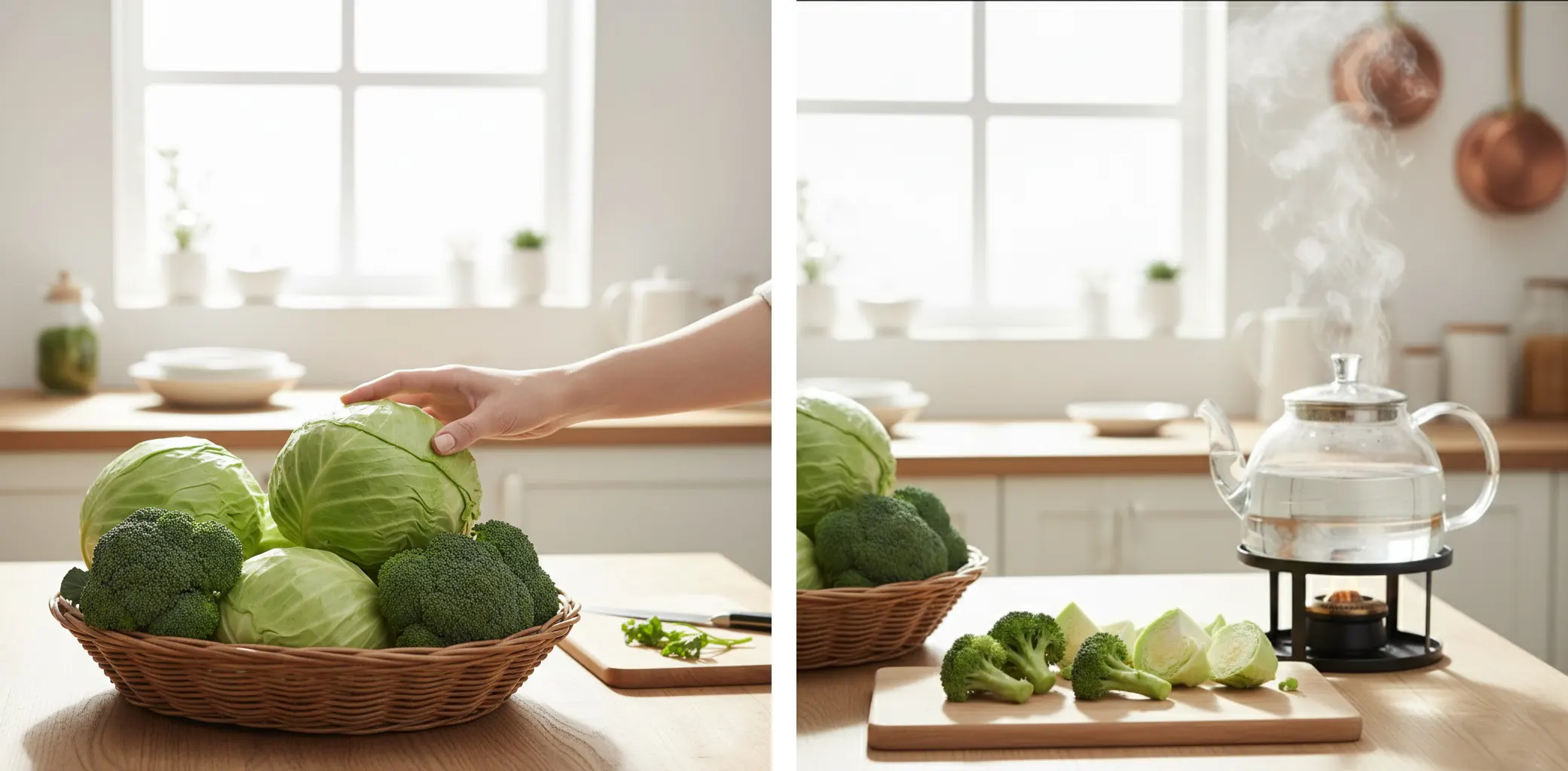 통풍에 좋은 양배추차와 브로콜리차 상세한 효능과 섭취