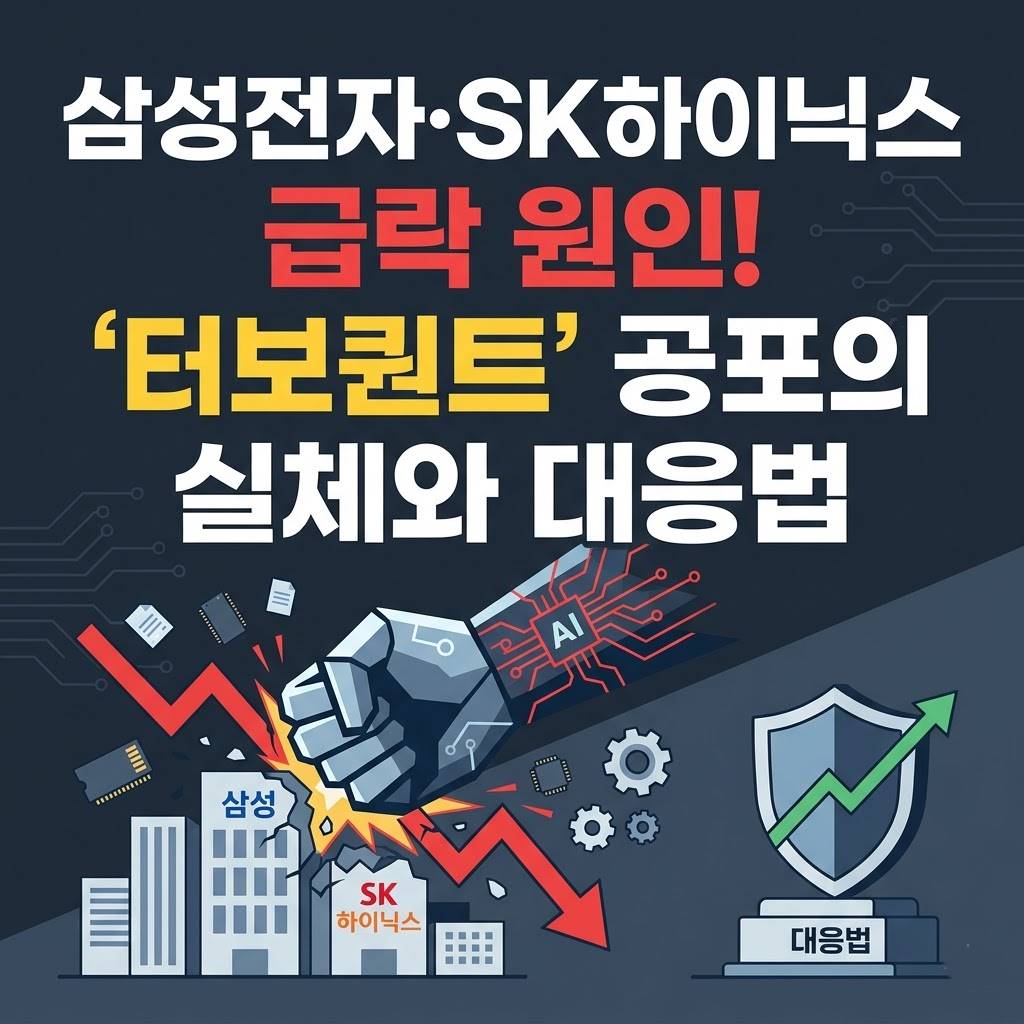 삼성전자·SK하이닉스 급락 원인! '터보퀀트' 공포의 실체와 대응법