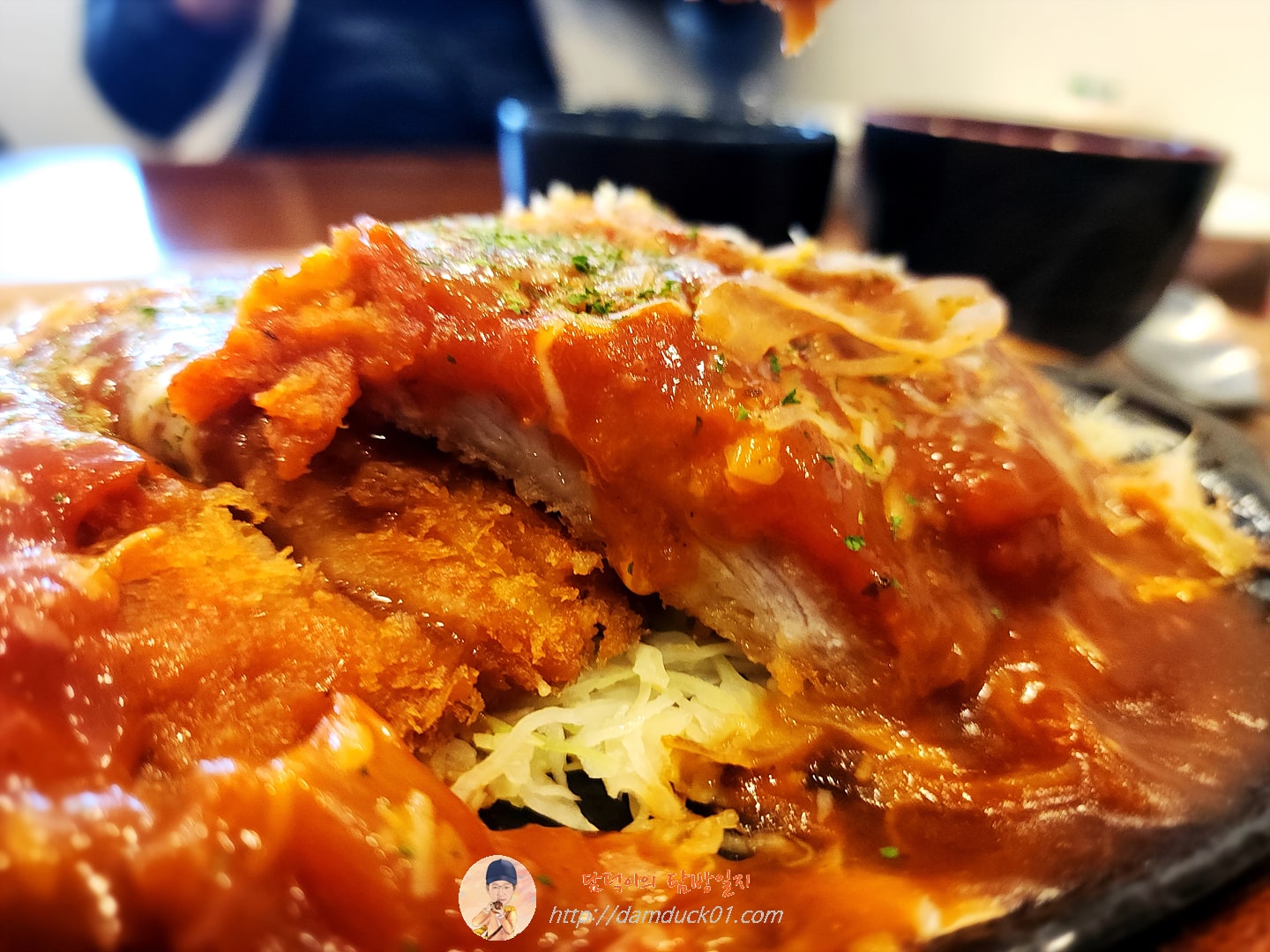 철판토마토 더블돈까스