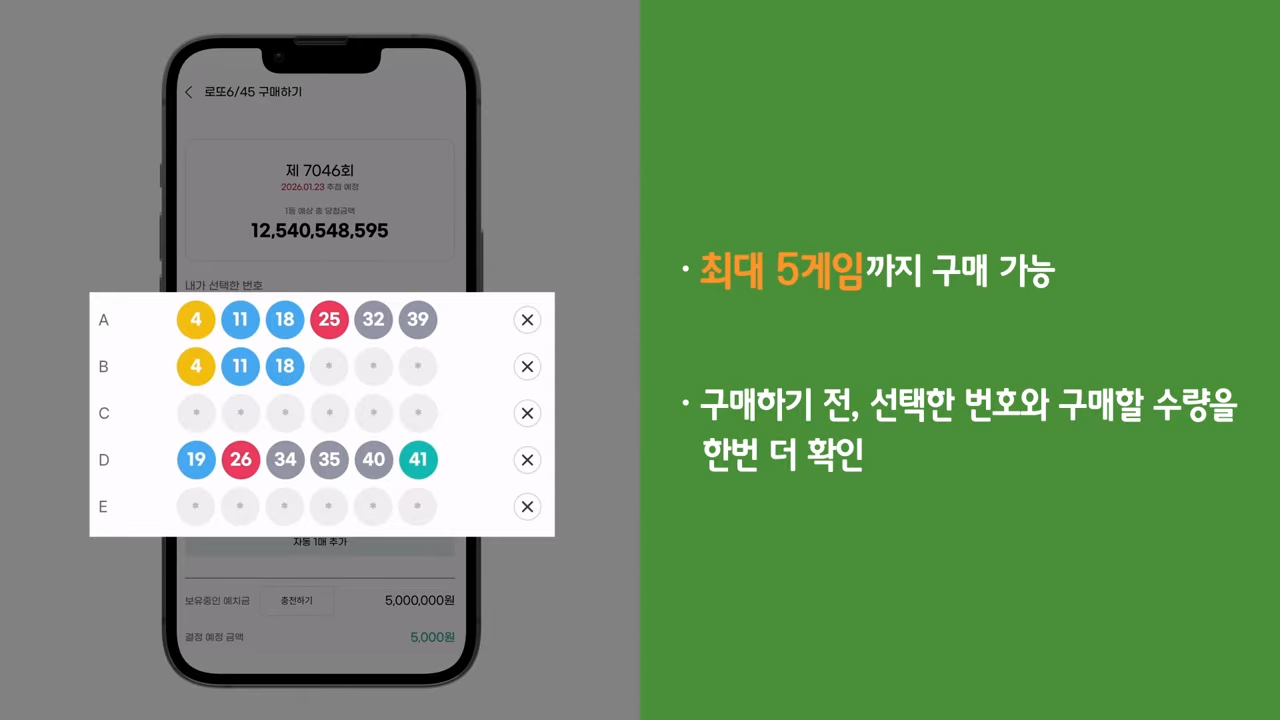 로또복권 모바일 구매