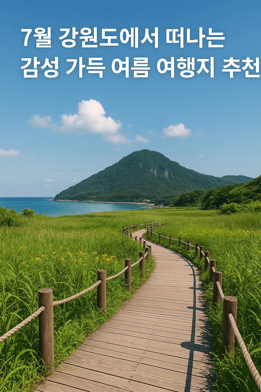 7월 강원도에서 떠나는 감성 가득 여름 여행지 추천