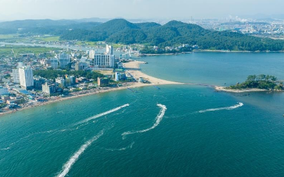 울산 진하 해수욕장