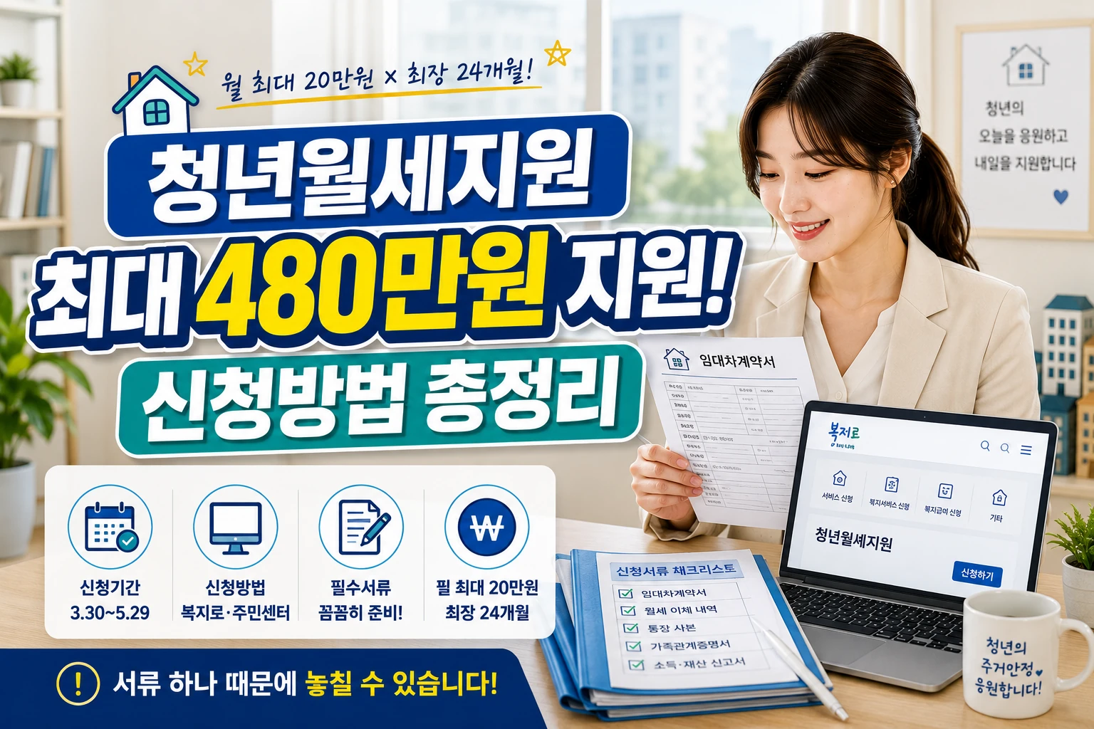 2026 청년월세지원 신청 방법 총정리 서류 하나 때문에 놓칠 수 있습니다