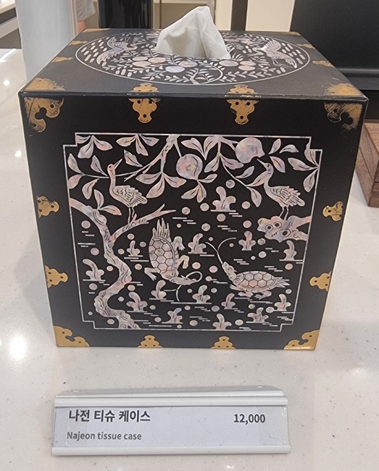 자개모양-휴지케이스-국립중앙박물관-굿즈