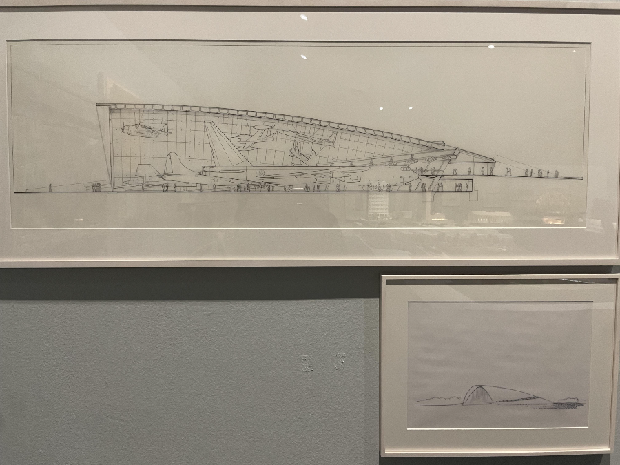 미국 항공박물관 스케치