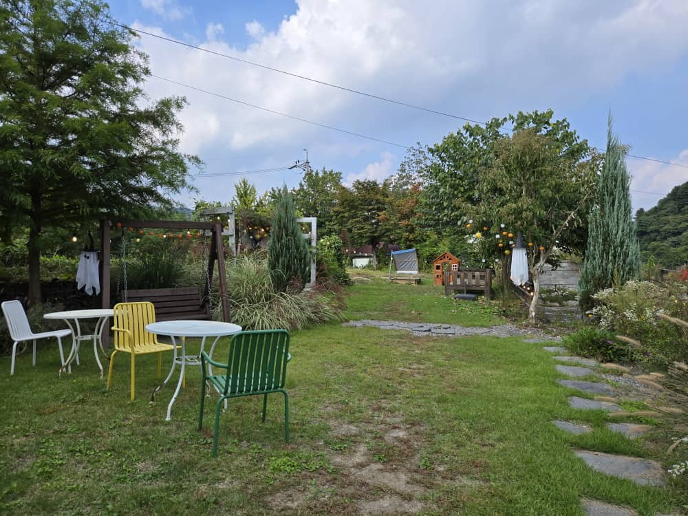 가평 고요재 정원