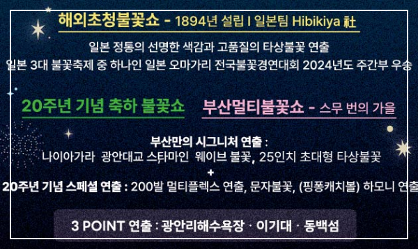 2025 부산불꽃축제