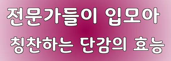 전문가들이 입모아 칭찬하는 단감의 효능