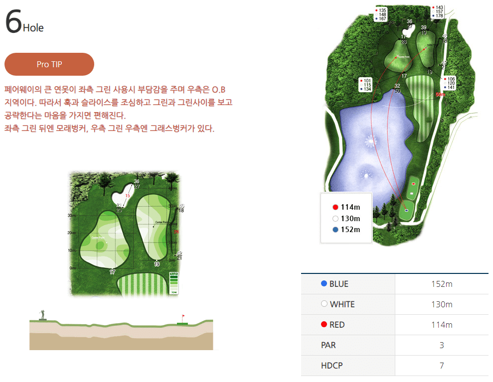 그랜드 컨트리클럽 동코스 6