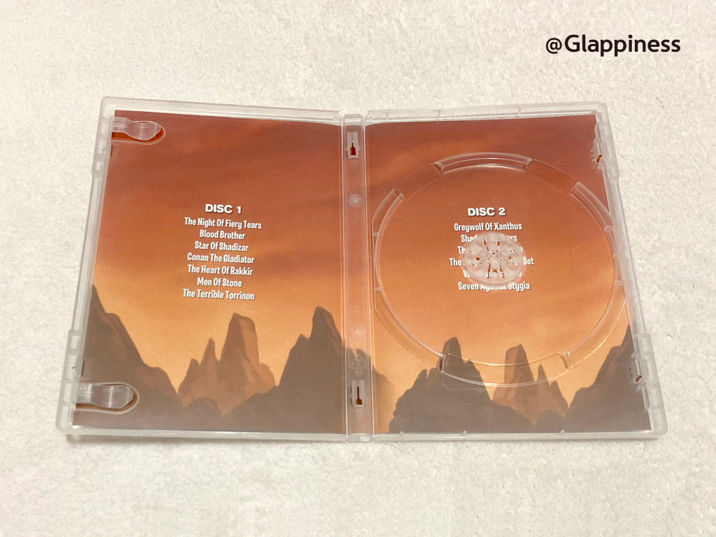 코난 더 어드벤처(정의의 용사 코난) DVD 시즌1 케이스 내부