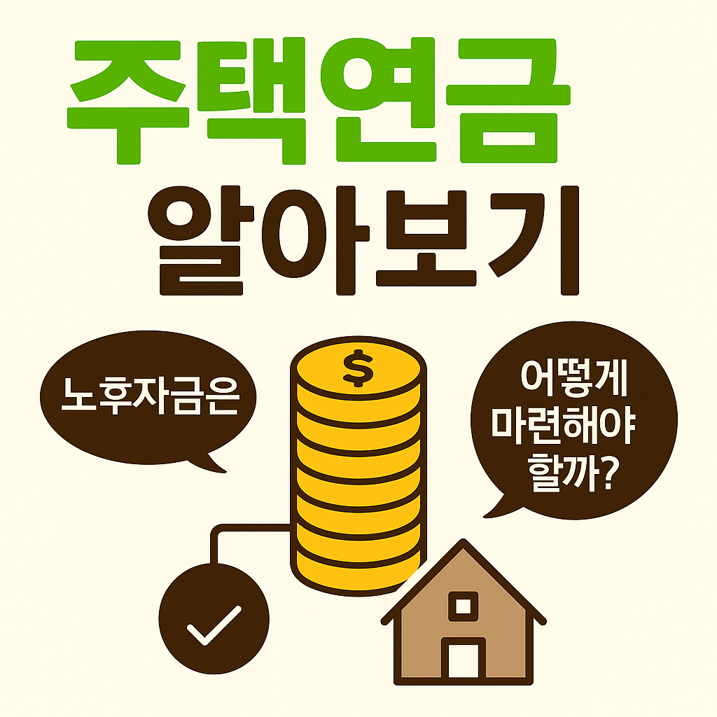역모기지론 vs 주택연금 차이점 ❘ 신청 조건&middot;수령액 계산 방법 총정리
