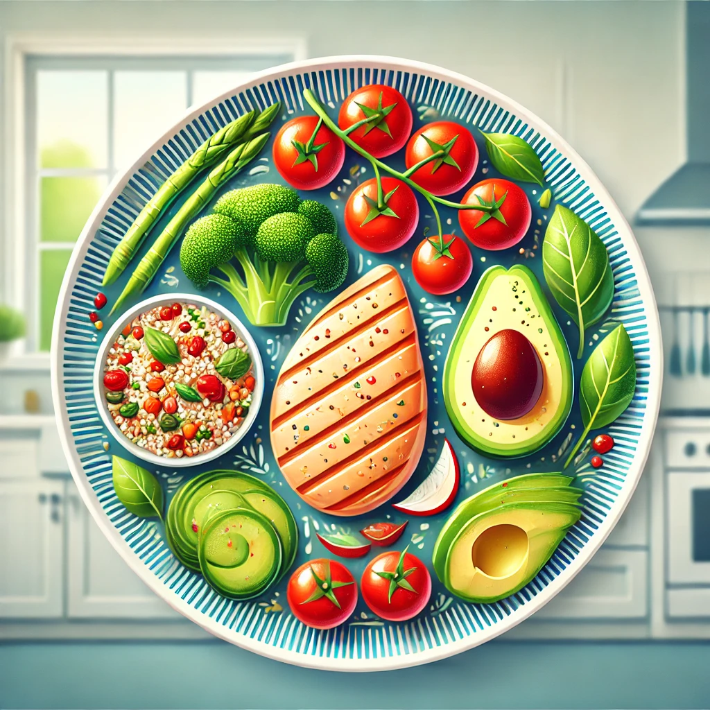 건강한 다이어트 음식 사진