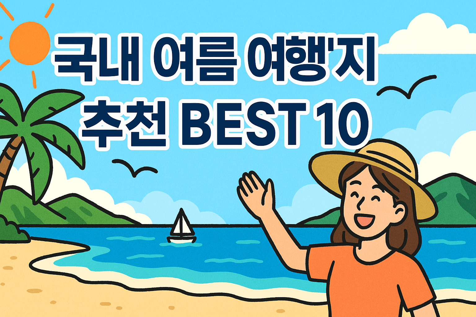 국내 여름 여행지 추천 BEST 10
