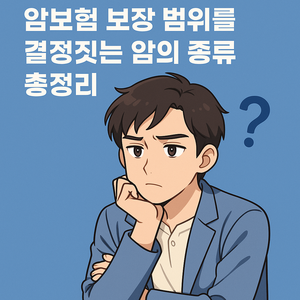 암보험 보장 범위를 결정짓는 암의 종류 총정리