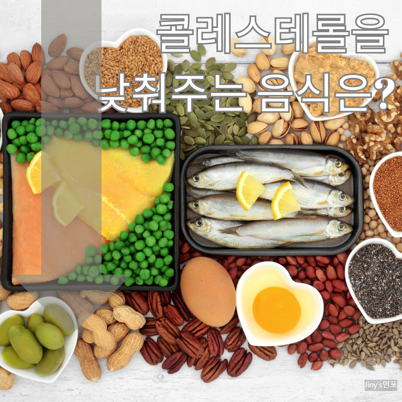 콜레스테롤을 낮추는 음식