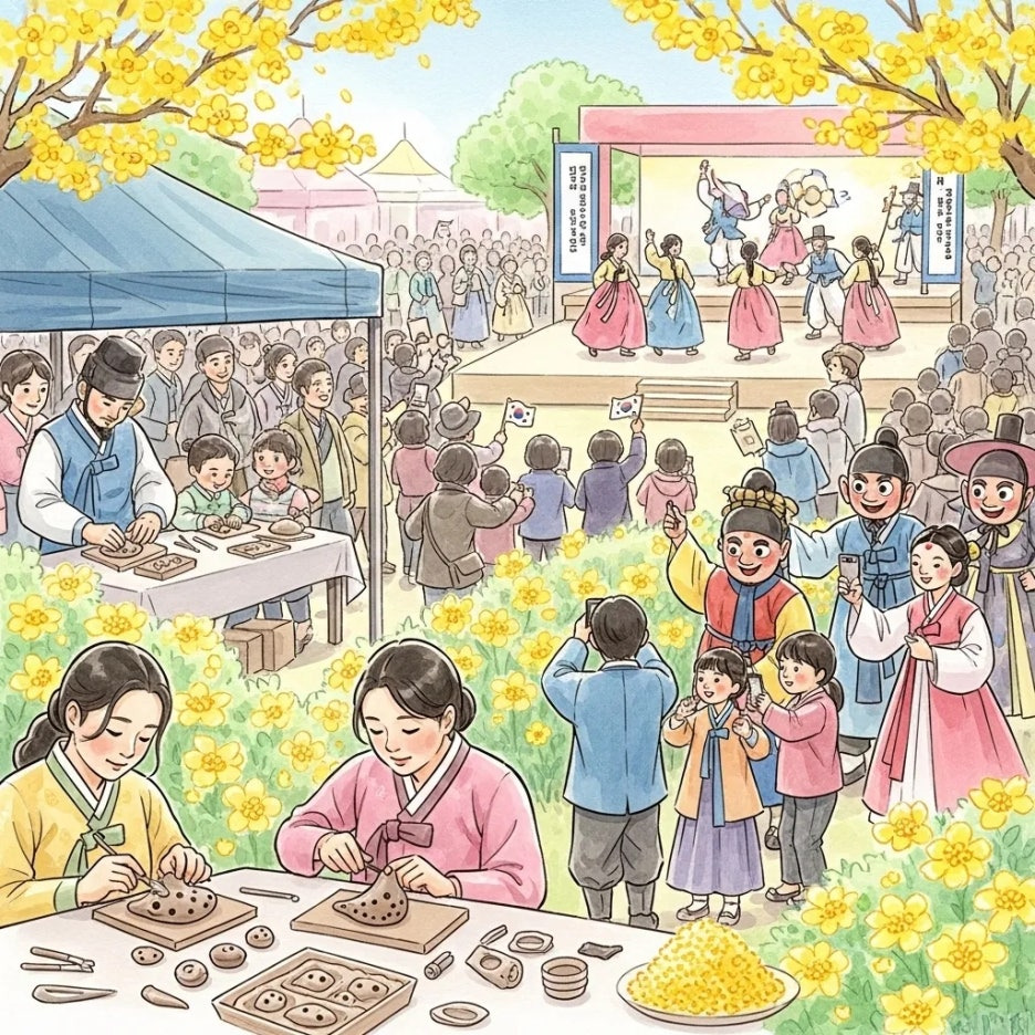 다채로운 공연과 체험 활동이 있는 축제 현장