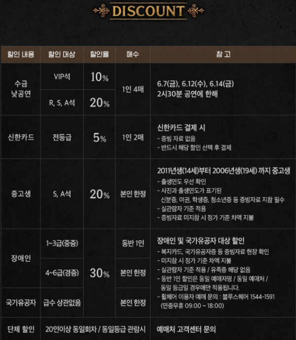 프랑켄슈타인뮤지컬_할인