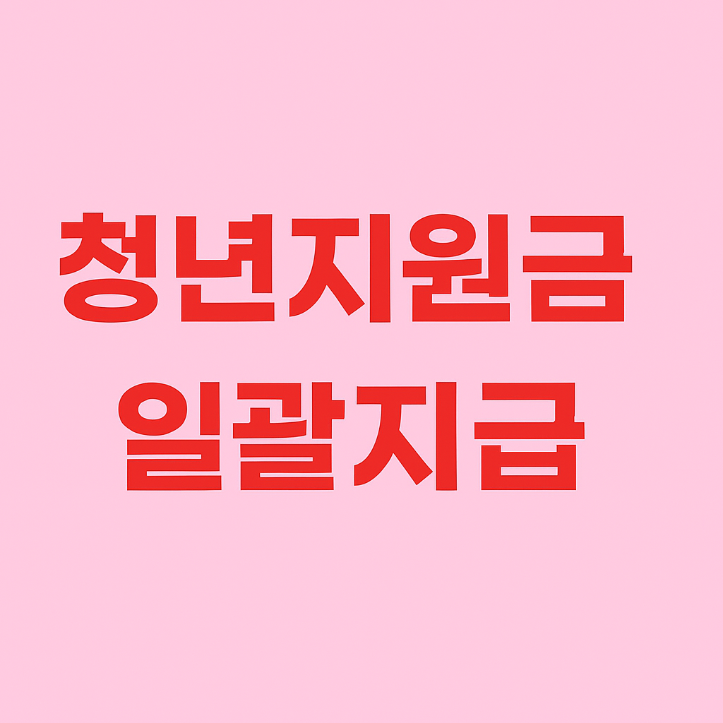 청년지원금 6월 마감! 청년에게 몰빵하는 파격 지원금, 전액 받는 법은?