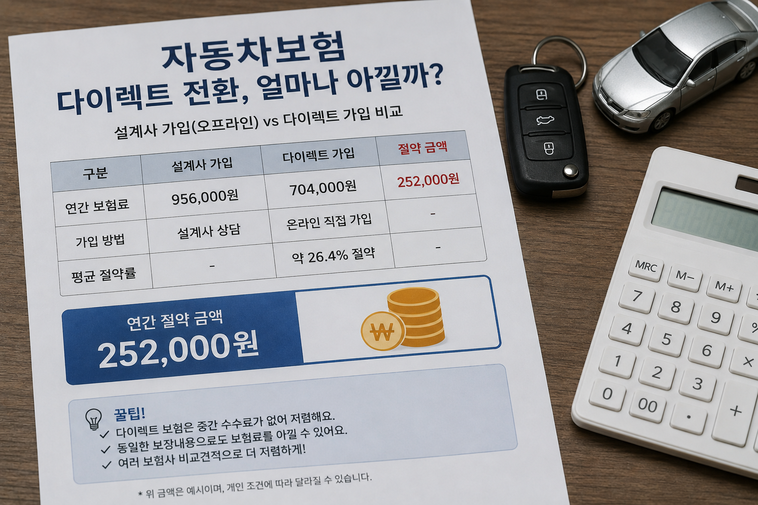 자동차보험 다이렉트 전환