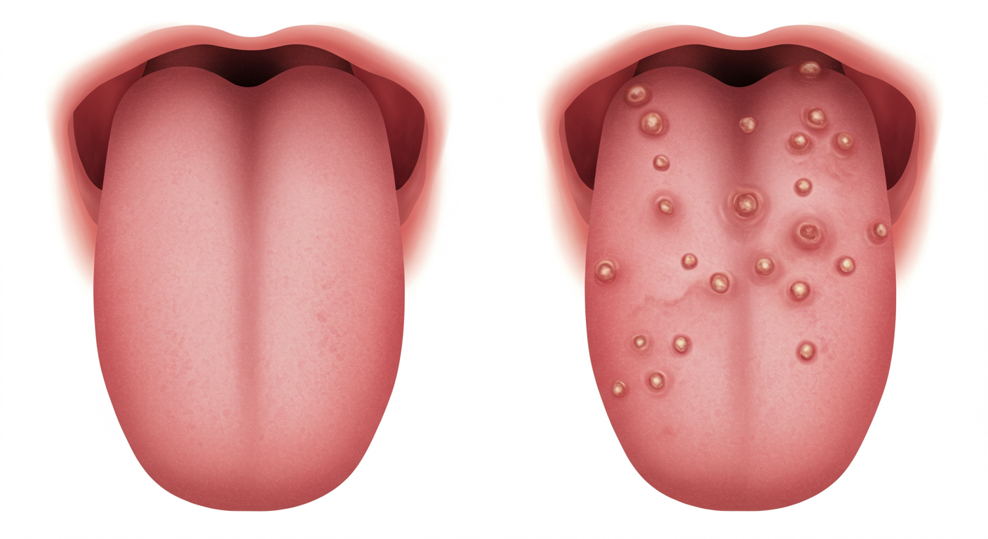 구강암&amp;#44; 혀 통증