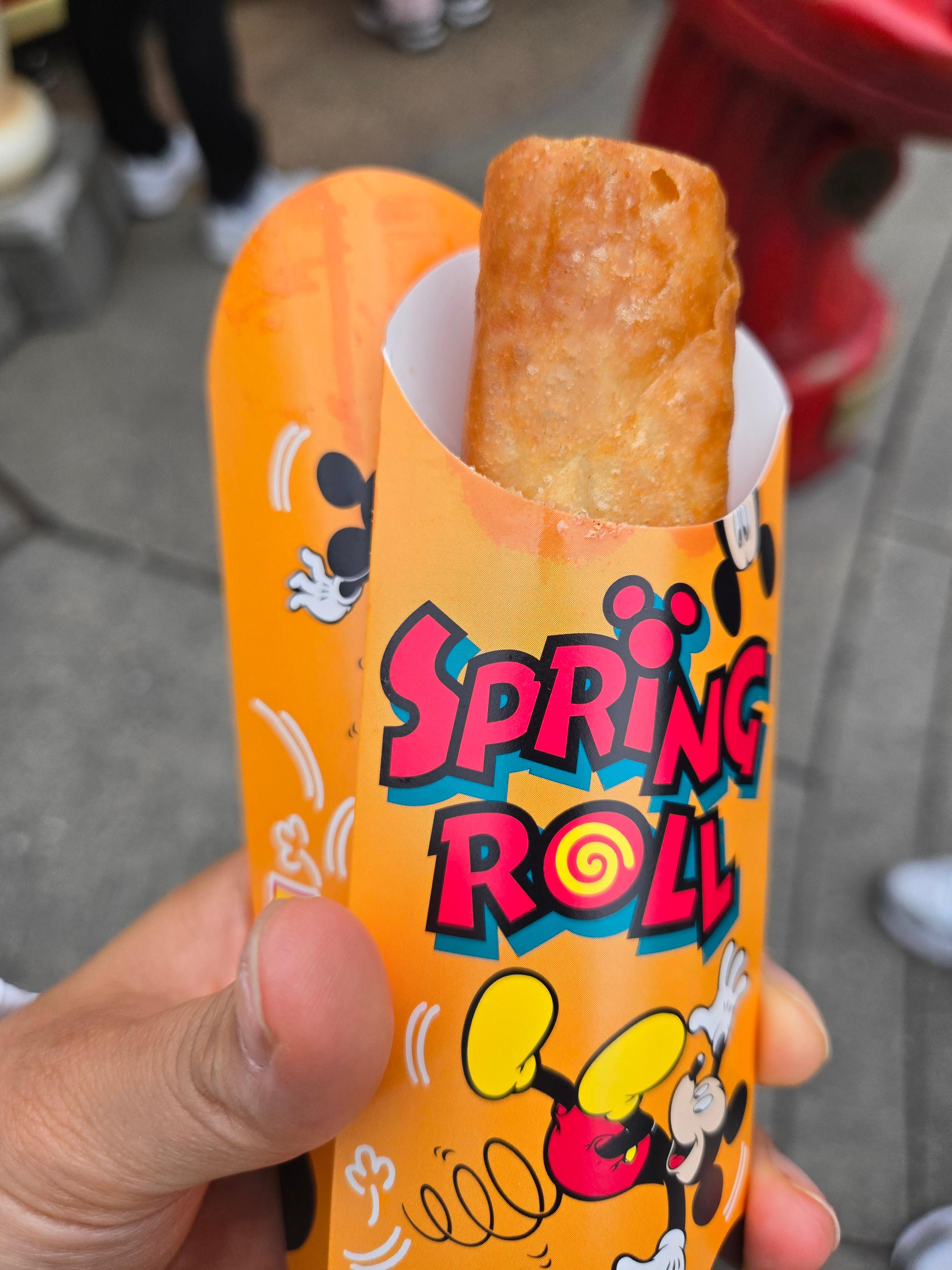 Spring Roll 도쿄디즈니랜드 스프링롤 후기