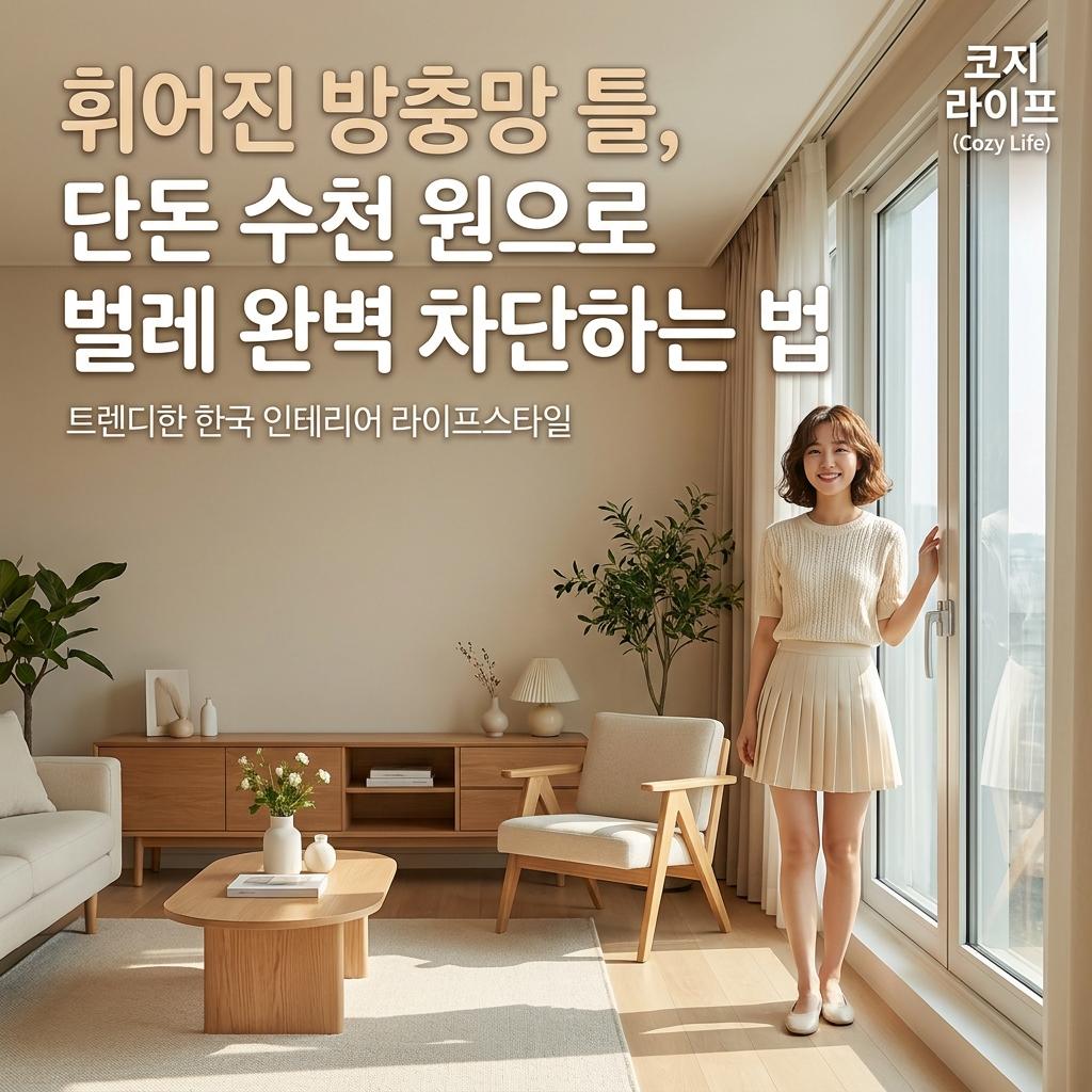 방충망 틀 변형, 휘어진 방충망 틀, 전문가 안 부르고 집에서 수평 맞추기 (30평대 아파트 샷시 틈새막이 블록 활용법)