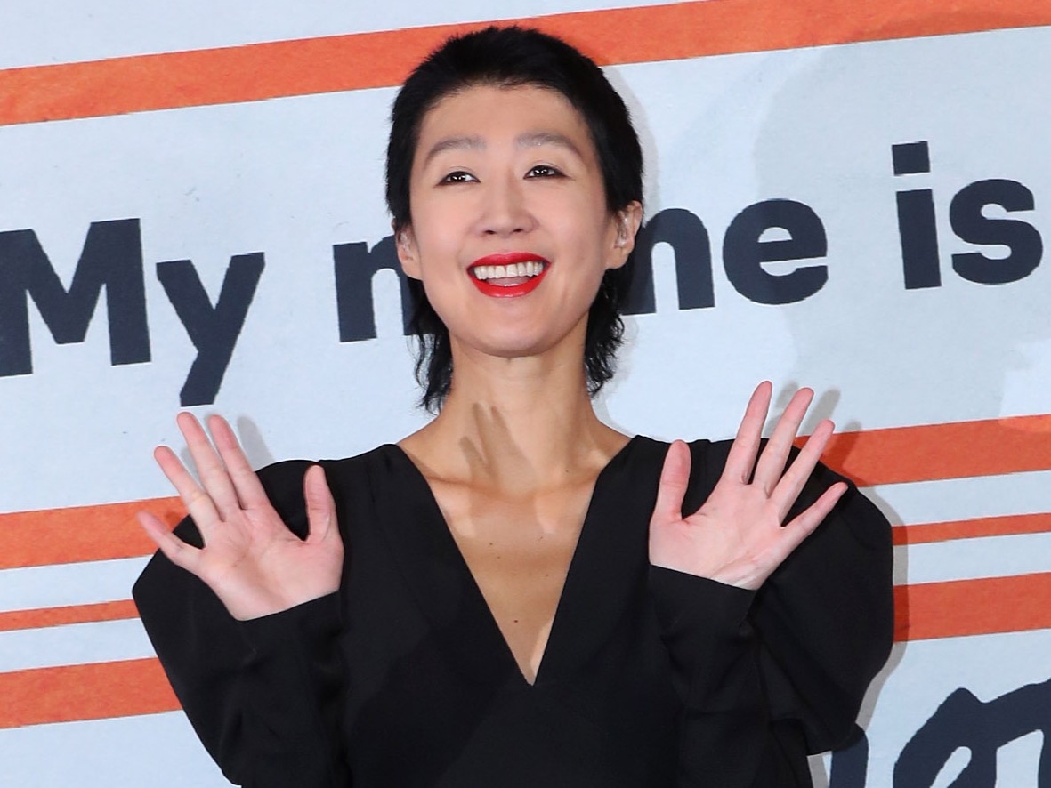 방송인 홍진경이 해맑게 웃는 모습 (사진 출처:뉴시스)