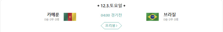 2022 카타르 월드컵 G조