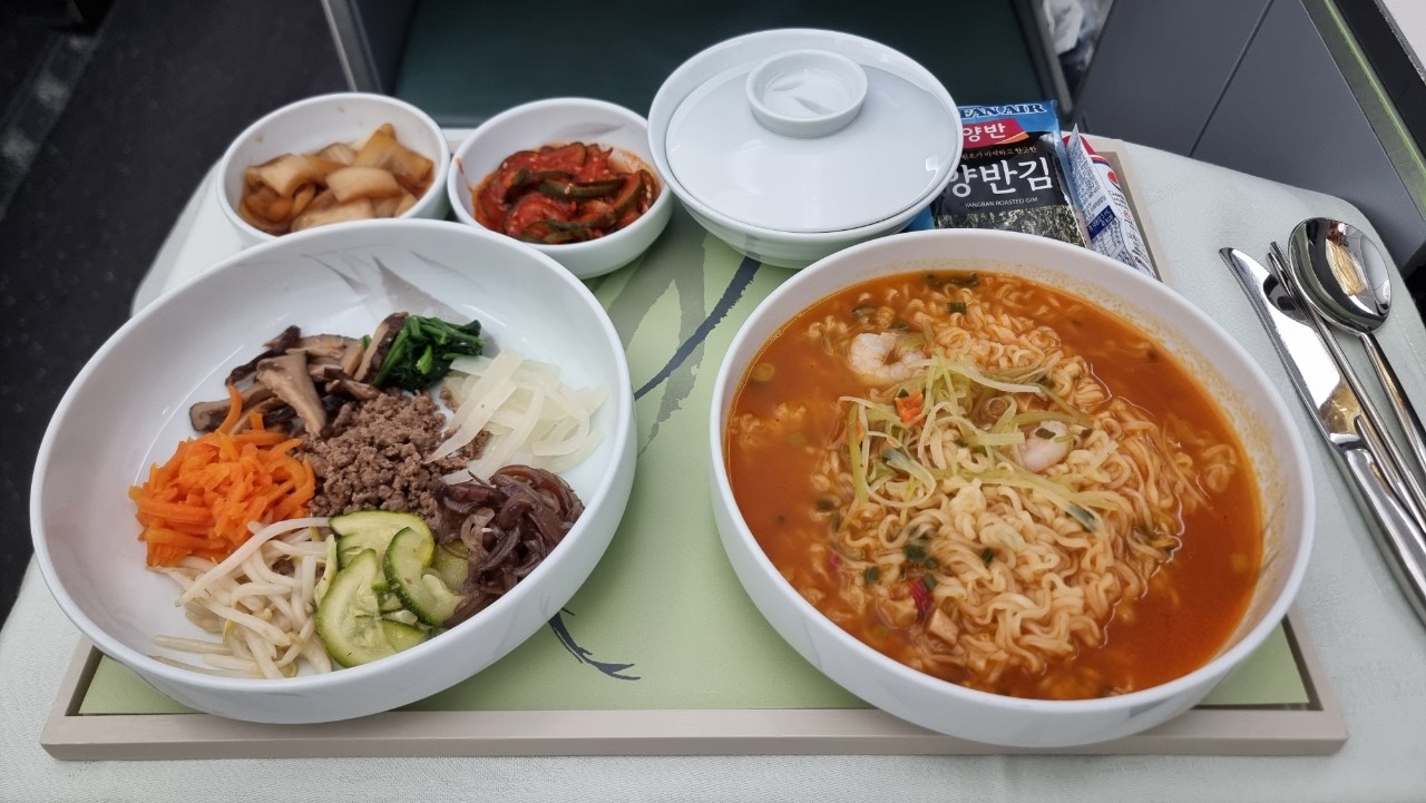 대한항공 KE660 비즈니스 기내식