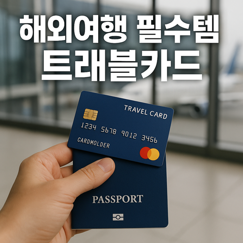 해외여행 필수템 트래블카드