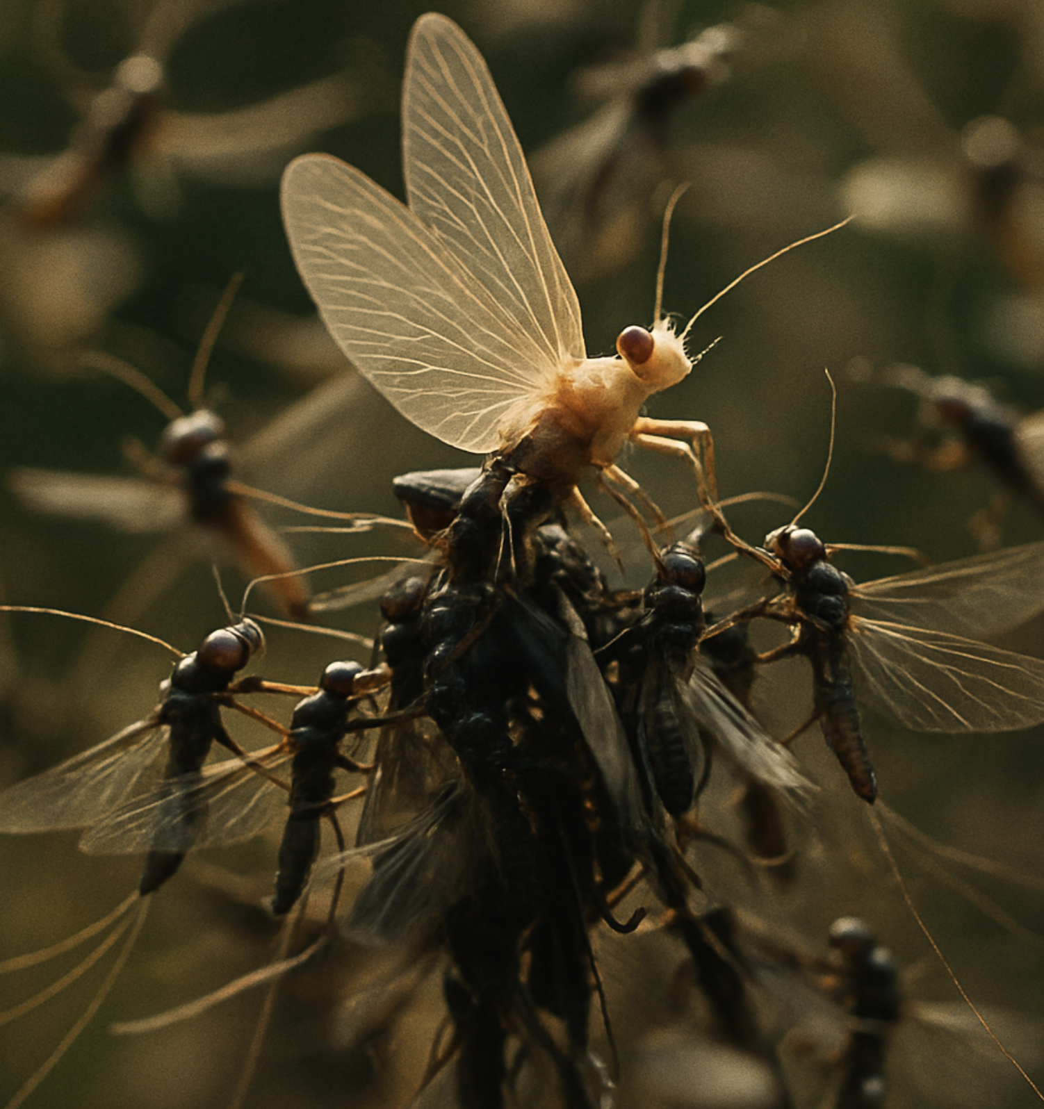 사랑의 비행? 사실은 치열한 생존 경쟁