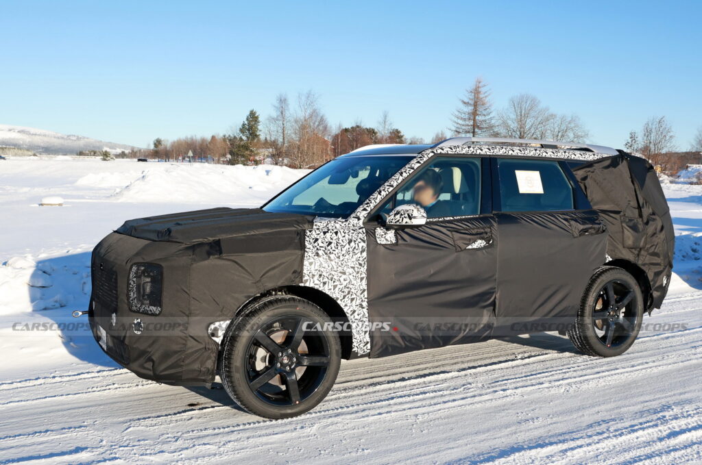 현대자동차 팰리세이드 풀체인지 테스트카 스파이샷