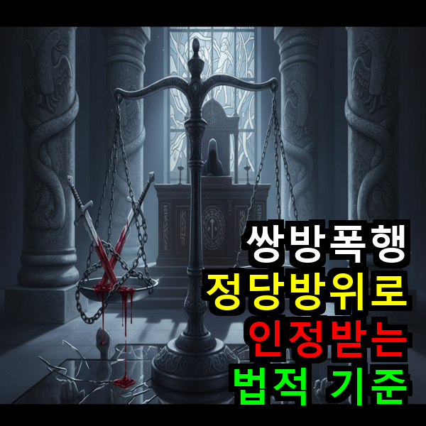 쌍방폭행 정당방위