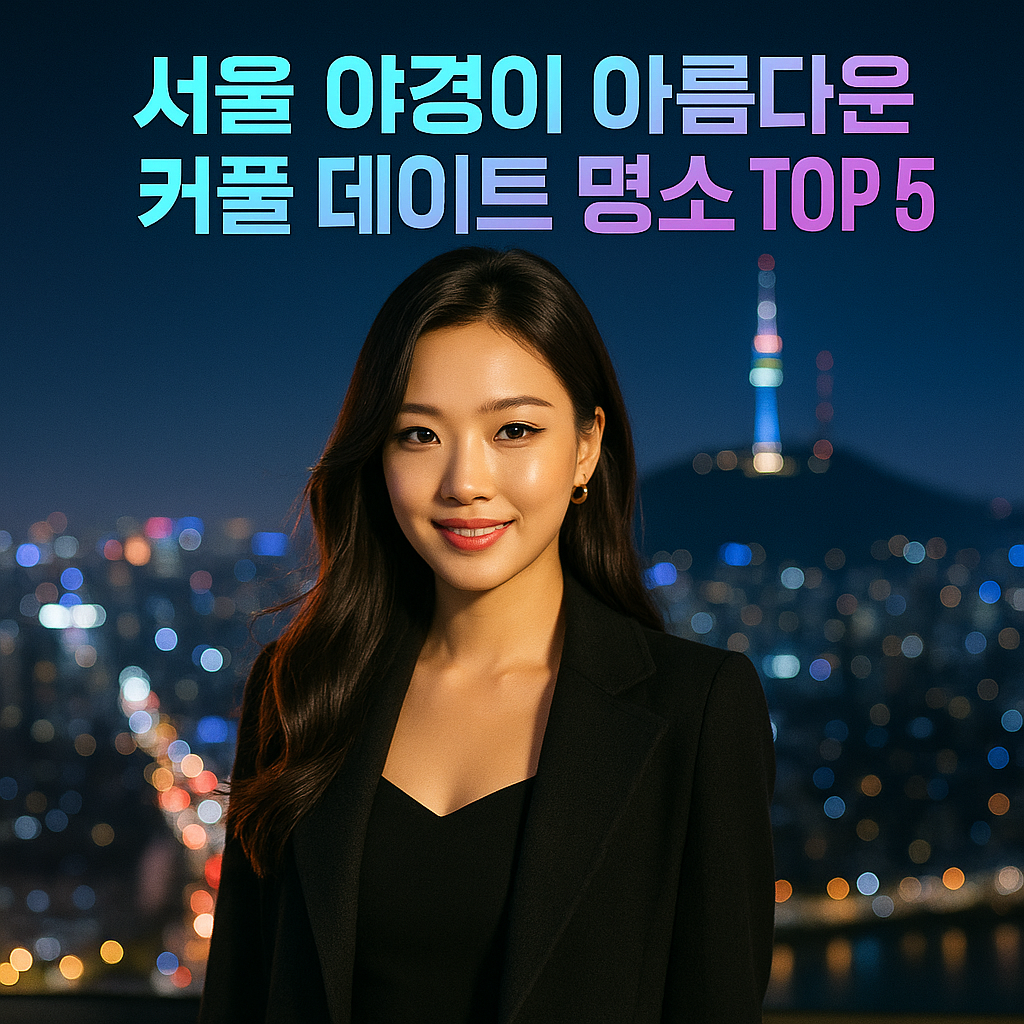 서울 야경이 아름다운 커플 데이트 명소 TOP 5